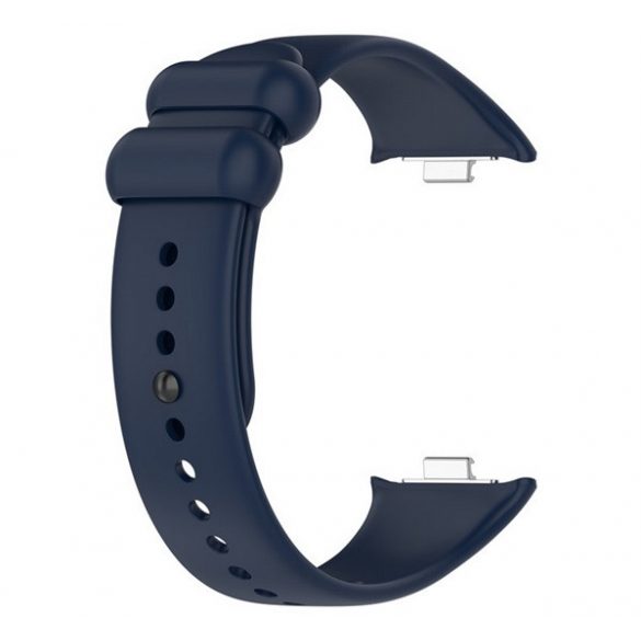 Curea de schimb (dimensiune personalizată, silicon) BLUE ÎNCHIS Xiaomi Smart Band 8 Pro, Redmi Watch 4