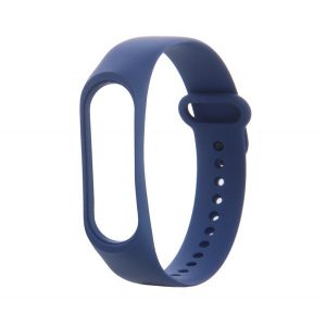 Curea de schimb (dimensiune personalizată, silicon) BLUE ÎNCHIS Xiaomi Mi Band 7