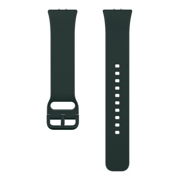 Curea de rezervă SAMSUNG (dimensiune personalizată, silicon, SPORT) VERDE ÎNCHIS Samsung Galaxy Fit 3