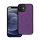 Protector de telefon din silicon ROAR MAG MORNING (efect piele ECO, interior pluș din microfibră, MagSafe) PURPLE Apple iPhone 12