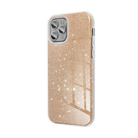 Protectie de telefon din silicon (interior din plastic, spate lucios) GOLD Xiaomi Redmi Note 13 4G