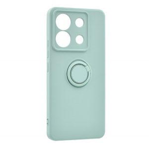 Husă silicon pentru telefon (inel de montare, microfibră pluș interior, magnetic, protecțiede cameră) PEELS Xiaomi Redmi Note 13 Pro 5G