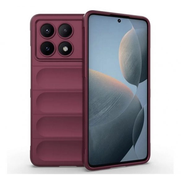 Husă silicon pentru telefon (rezistent la șocuri, protecția camerei, 3D) BORDO Xiaomi Poco X6 Pro 5G