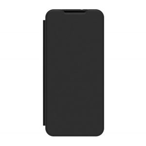 Conceput pentru carcasa SAMSUNG în picioare (FLIP activ, deschidere laterală, buzunar pentru card) NEGRU Samsung Galaxy A15 5G (SM-A156), Galaxy A15 (SM-A155)