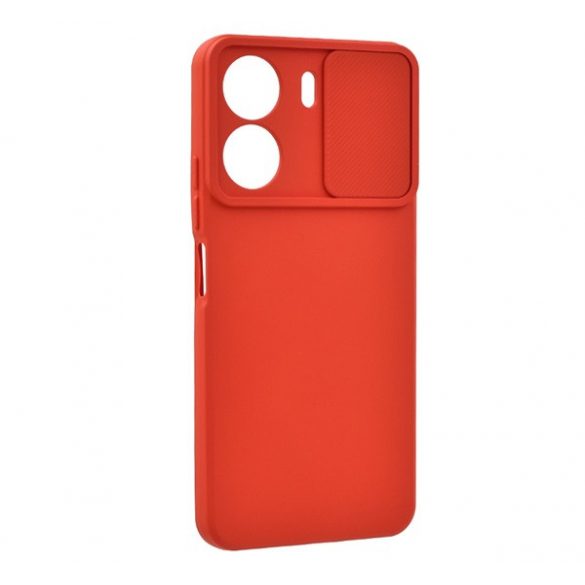 Protector de telefon din silicon (mat, interior microfibra plus, protectie camera) ROSU Xiaomi Redmi 13C