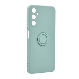 Protectie din silicon pentru telefon (inel de fixare, interior din microfibra de pluș, magnetic, protecție pentru cameră) ALBASTRU MENTA Samsung Galaxy A05s (SM-A057F)