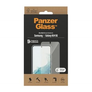 Sticlă de protecție a ecranului PANZERGLASS (3D, rezistență la impact, 9H) TRANSPARENT Samsung Galaxy A54 5G (SM-A546)