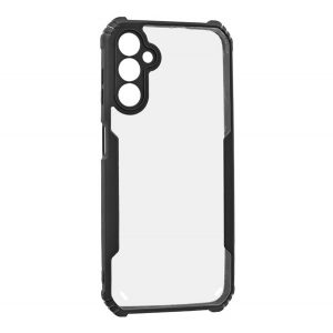 Protectie din silicon pentru telefon (rezistenta la impact, colt cu perna de aer, spate acrilic, protectie pentru camera) NEGRU Galaxy A54 5G