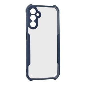 Protectie din silicon pentru telefon (rezistenta la impact, colt cu perna de aer, spate acrilic, protectie pentru camera) ALBASTRU INCHIS Galaxy A14, Galaxy A14 5G