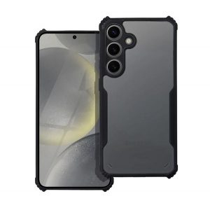 Protectie din silicon pentru telefon (rezistenta la impact, colt cu perna de aer, spate acrilic, protectie pentru camera) NEGRU Samsung Galaxy A35 5G (SM-A356)