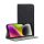 Carcasa in picioare, efect piele (FLIP, deschidere laterala, suport desktop) NEGRU Honor X8b