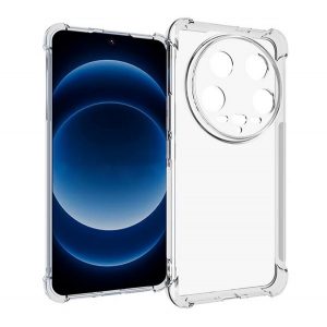 Protector de telefon din silicon (rezistenta la impact, colt cu perna de aer) TRANSPARENT Xiaomi 14 Ultra