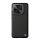 Protectie telefon din plastic NILLKIN CAMSHIELD PROP LEATHER (rezistenta la impact, spate cu efect piele, protectie camera, suport) NEGRU Xiaomi 14 5G