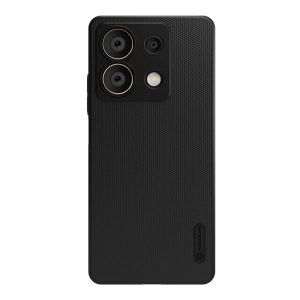 Protector de telefon din plastic NILLKIN SUPER FROSTED (cauciucat, suprafață aspră) NEGRU Xiaomi Redmi Note 13 5G