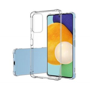 Protectie de telefon din plastic ROAR JELLY ARMOR (cadru din silicon, rezistenta la impact, colt cu perna de aer) TRANSPARENT Samsung Galaxy A15 (SM-A155), Galaxy A15 5G (SM-A156)