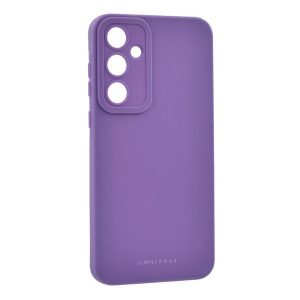 Protector de telefon din silicon ROAR LUNA (ultra-subțire, mat, protector pentru cameră, fără fir) PURPLE Samsung Galaxy A35 5G (SM-A356)