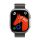 Curea de schimb HOCO AS101 (dimensiune personalizată, mare, metal, curea Milan, magnetică) GR ÎNCHIS Apple Watch Ultra 2 49 mm, Watch Ultra 49 mm, Watch Series 9 45 mm