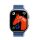 Curea de schimb HOCO AS102 (dimensiune personalizată, mică, silicon, 3D, magnetică) ALBASTRU ÎNCHIS/ALBASTRU DESCHIS Apple Watch Series 9 41mm, Watch Series 8 41mm, Watch Series 7 41mm