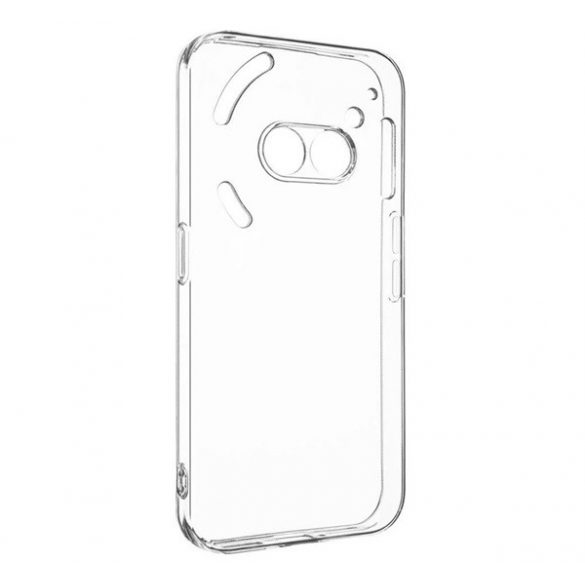 Protectie din silicon pentru telefon (rezistenta la impact, colt cu perna de aer) TRANSPARENT Nothing Phone (2a)