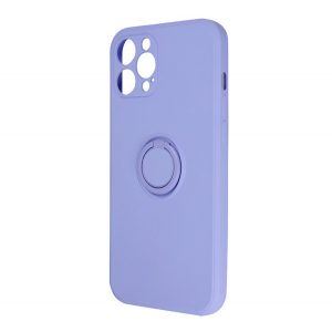 Protector de telefon din silicon (inel de fixare, interior din microfibra de pluș, magnetic, protector pentru cameră) PURPLE Xiaomi Redmi A3