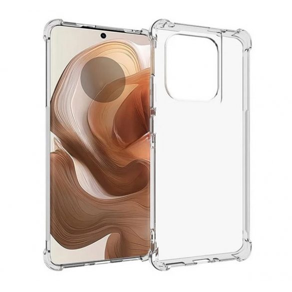 Protectie din silicon pentru telefon (rezistenta la impact, colt cu perna de aer) TRANSPARENT Motorola Edge 50 Ultra 5G