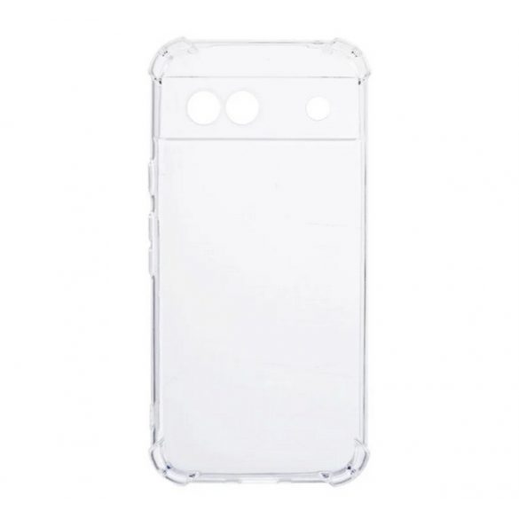 Protectie din silicon pentru telefon (rezistenta la socuri, colt cu perna de aer) TRANSPARENT Google Pixel 8a