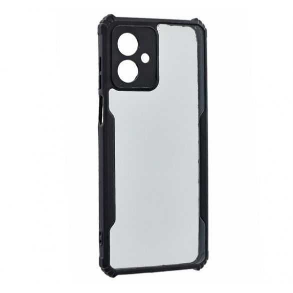 Protectie din silicon pentru telefon (rezistenta la impact, colt cu perna de aer, spate acrilic, protectie pentru camera) NEGRU Motorola Moto G54 5G Power (XT2343-6), Moto G54 5G (XT2343-1)