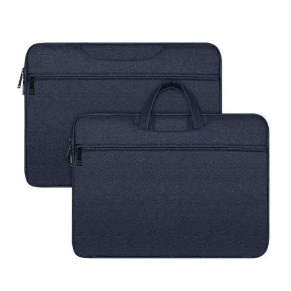 DUX DUCIS LBTC geantă în picioare LAPTOP/NOTEBOOK/TABLETĂ (universal, textil, curea de mână, dimensiune 14-15.4") ALBASTRU ÎNCHIS