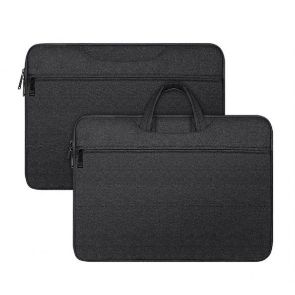 DUX DUCIS LBTC geantă în picioare LAPTOP/NOTEBOOK/TABLETĂ (universal, textil, curea de mână, dimensiune 13-13,9") NEGRU