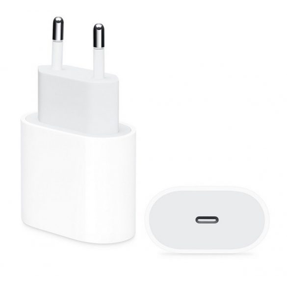 Încărcător APPLE priză tip C (20W, încărcător rapid PD, succesor MHJE3ZM/A) ALB Apple IPAD, iPod touch 5, iPhone 5S