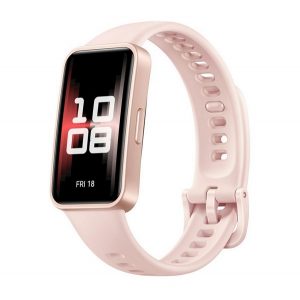 Bratara inteligenta Bluetooth HUAWEI Band 9 (monitor de activitate, monitor de ritm cardiac, alerta de apel, rezistenta la apa, curea din silicon) CULOARE ROZ