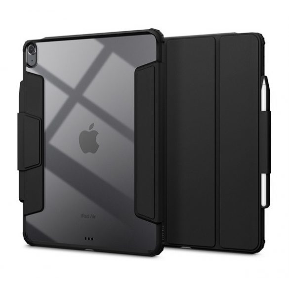 Husă SPIGEN AIR SKIN PRO în picioare, efect de piele ECO (FLIP activ, deschidere laterală, TRIFOLD, suport birou, suport creion) GR Apple IPAD Air 13 (2024)