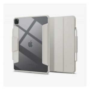 Husă SPIGEN AIR SKIN PRO în picioare, efect piele ECO (FLIP activ, deschidere laterală, TRIFOLD, suport birou, suport creion) GR Apple IPAD Pro 13 (2024)