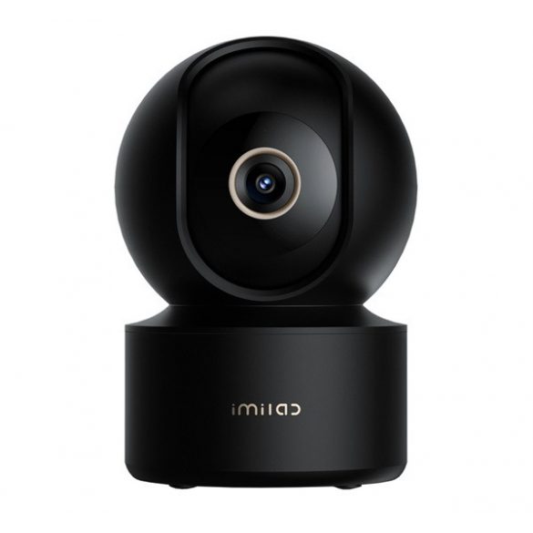 Cameră de securitate XIAOMI IMILAB C22 (360°, microfon, vedere pe timp de noapte, detectarea mișcării AI) NEGRU