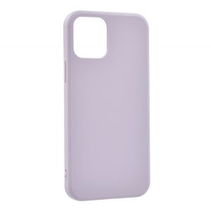 Protector de telefon din silicon (mat) PURPLE Apple iPhone 12, iPhone 12 Pro