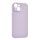 Protector de telefon din silicon (mat) PURPLE Apple iPhone 14