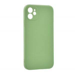 Protector de telefon din silicon (mat) VERDE MENTA Apple iPhone 11