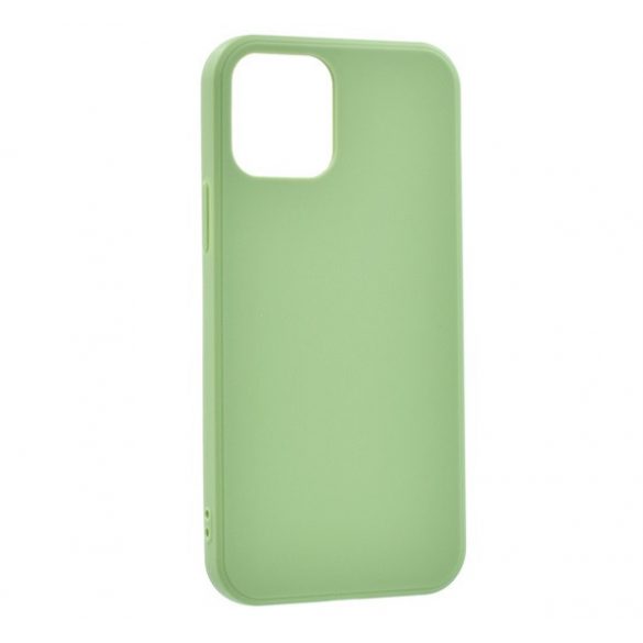 Protector de telefon din silicon (mat) VERDE MENTA Apple iPhone 12 Pro, iPhone 12