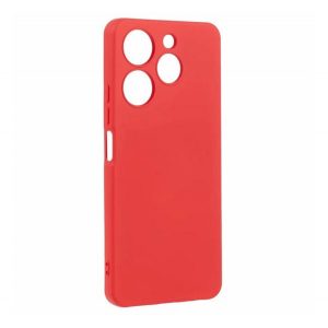 Protector de telefon din silicon (mat) RED Tecno Spark 10 Pro