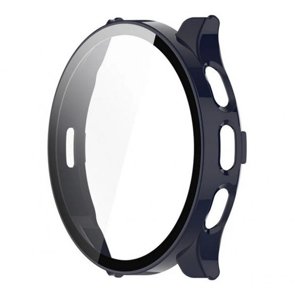 Cadru din plastic (BUMPER, rezistenta la impact + sticla protectoare ecran) ALBASTRU INCHIS Garmin Venu 3S