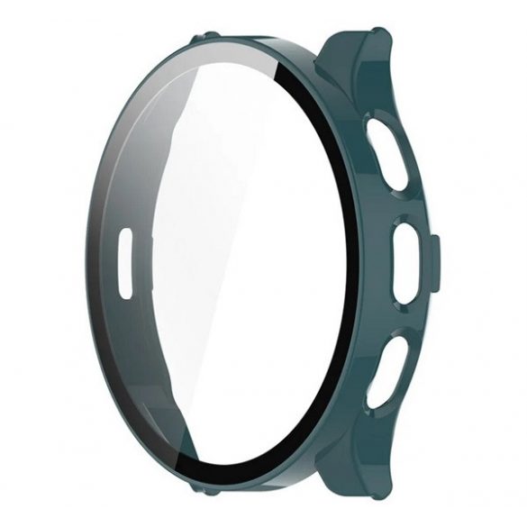 Rama din plastic (BUMPER, rezistenta la impact + sticla protectoare ecran) VERDE INCHIS Garmin Venu 3