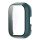 Rama din plastic (BUMPER, rezistenta la impact + sticla de protectie ecran) VERDE INCHIS Amazfit Active