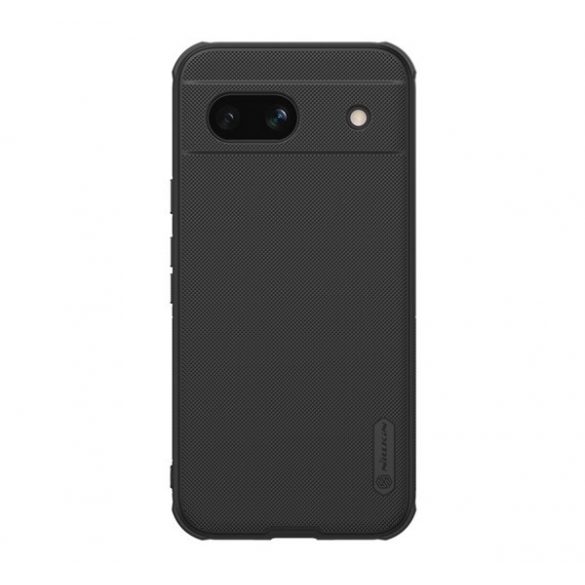 Protector de telefon din plastic NILLKIN SUPER FROSTED PRO (rezistenta la impact, cauciucat, suprafata rugoasa) NEGRU Google Pixel 8a