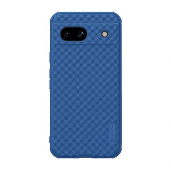 Protectie de telefon din plastic NILLKIN SUPER FROSTED PRO (rezistenta la impact, cauciucata, suprafata aspra) ALBASTRU INCHIS Google Pixel 8a