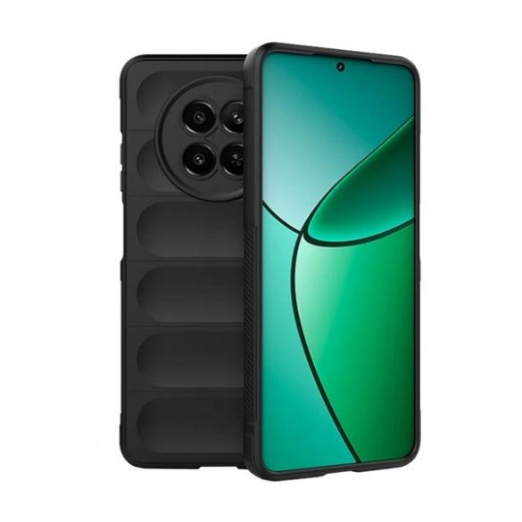 Protectie din silicon pentru telefon (rezistenta la socuri, protectie camera, 3D) BLACK Realme 12