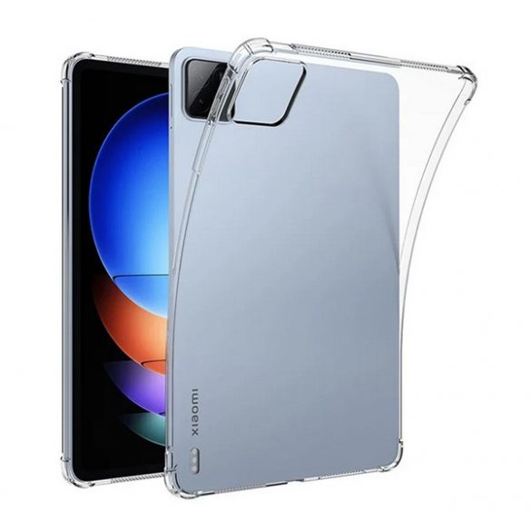 Protector de telefon din silicon (rezistenta la impact, colt cu perna de aer) TRANSPARENT Xiaomi Pad 6S Pro