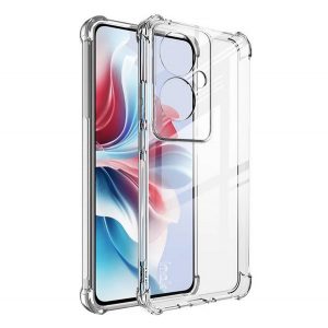 Protectie de telefon din silicon IMAK (rezistenta la impact, colt cu perna de aer) TRANSPARENT Oppo Reno11 F 5G