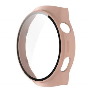 Rama din plastic (BUMPER, rezistenta la impact + sticla protectoare ecran) ROZ Huawei Watch 4 Pro