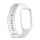 Curea de schimb (dimensiune personalizată, silicon) ALB Xiaomi Redmi Smart Band 2, Smart Band 8 Active