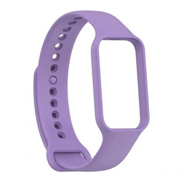 Curea de schimb (dimensiune personalizată, silicon) PURPLE Xiaomi Redmi Smart Band 2, Smart Band 8 Active